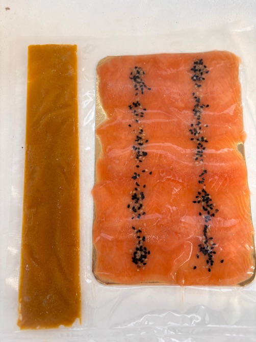 Tiradito de Salmón con Mango