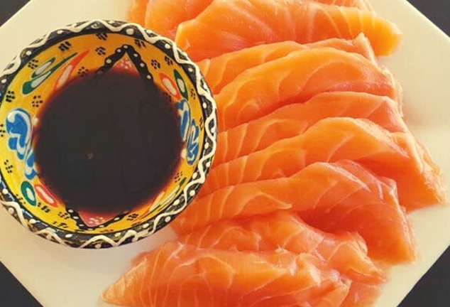 Sashimi de Salmón
